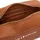 Valentino Pansy Umhängetasche Kunstleder Brown