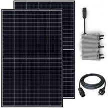 veska Balkonkraftwerk monokristallin 600 W inkl. 600 W Zubehör