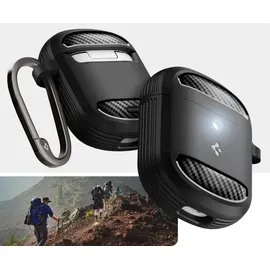 SPIGEN Rugged Armor matte black Google Pixel Buds Pro 2 Case,