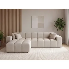 GRAINGOLD Ecksofa Colombo ¦ beige ¦ Maße (cm): B: 265 H: 74