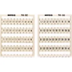 WAGO GmbH& Co. KG WMB-Bezeichnungssystem W: 21-30 (10x) 793-504