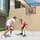 sportnow Basketballkorb Schwarz/Rot 113 x 61 x 73 cm