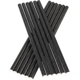 Trinkhalme, Papier (6x150mm), Prime Bar - schwarz (100 Stk.) - 100er Pack