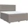 vidaXL Boxspringbett 180 x 200 cm Taupe