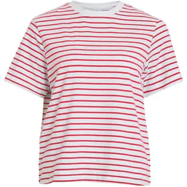 VILA VINORA S/S YD T-SHIRT - NOOS Rot XS