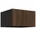 Küchen-Preisbombe Hochschrank Aufsatzschrank 60 x 0 x 0 cm Schwarz