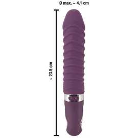 Sweet Smile Vibrator „Warming Soft“ mit Wärmefunktion, 12 Vibrationsmodi, lila