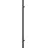 HOPPE Stoßgriff E5726 schwarz matt 1400/1000