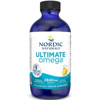 Nordic Naturals, Ultimate Omega, 2840mg Omega-3, Fischöl mit EPA und DHA, Zitronengeschmack, 119ml, Laborgeprüft, Sojafrei, Glutenfrei, Ohne Gentechnik