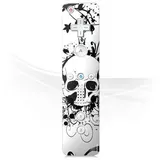 DeinDesign Skin kompatibel mit Nintendo Wii Controller Folie Sticker Ornamente Totenkopf Rock