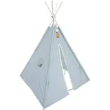 Atmosphera Tipi Kind Wapi Baumwolle und Pappel - blau
