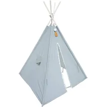 Atmosphera Tipi Kind Wapi Baumwolle und Pappel - blau