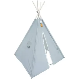 Atmosphera Tipi Kind Wapi Baumwolle und Pappel - blau
