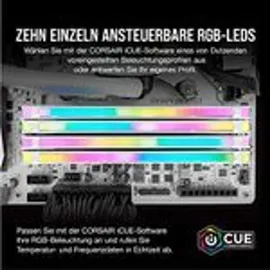 Corsair Vengeance RGB PRO 16 GB DDR4-3000 weiß CMW16GX4M2C3000C15W