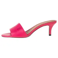 Tommy Hilfiger Shoes Leder-Pantoletten in Pink - 38