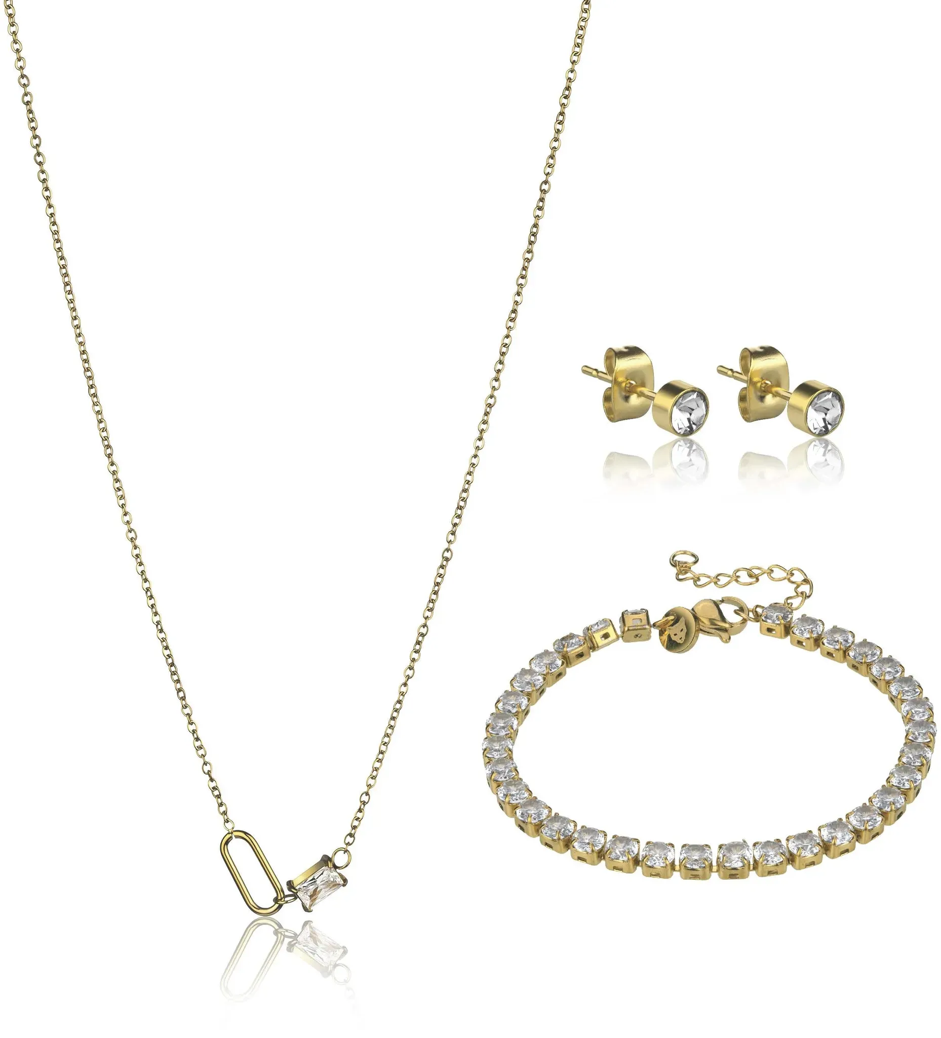 Ohrring und Ketten Set MARC LAUDER 