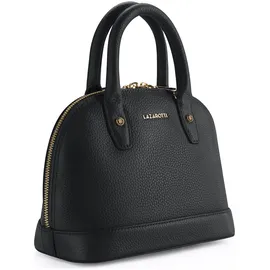 lazarotti Bologna Leather Henkeltasche Leder Gold/Grau/Schwarz