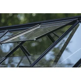 Juliana Halls Montageleisten-Set für Sicherheitsglas Icon Gardenhouse 8 m. 13 m2 Schwarz