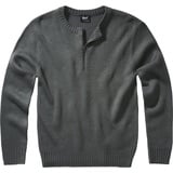 Brandit Textil Brandit Armee Pullover, schwarz-grau, Größe 3XL