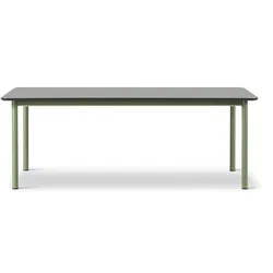 Fredericia Plan Esstisch, modernist green / nanolaminat schwarz