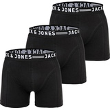 JACK & JONES Trunks black/black XXL 3er Pack