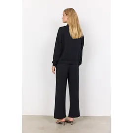 Soyaconcept Cardigan "SC-BANU 225", Damen, Gr. S, schwarz, Web, Obermaterial: 48% Modal, 48% Polyester, 4% Elasthan, unifarben, regular fit normal, Rundhals, Strickjacken