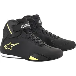 Alpinestars Sektor, Schuhe - Schwarz/Neon-Gelb - 8