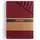 DecoKing Spannbettlaken Baumwolle-Jersey 100 x 200 - 120 x 200 cm rot