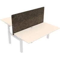 STIER OFFICE STIER Trennwand für Team-Schreibtisch 501-88 160x80cm