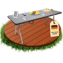 Novaterra Buffettisch Klappbar Rattan