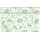 sovie HOME Tischläufer Liv in Apfelgrün aus Linclass® Airlaid, 40 cm x 4,80 m, 1 Stück - Floral Blumen