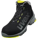 Sicherheitsschuhe S2 SRC Stiefel Arbeitsschuhe für Herren Schwarz/Lime Größe 43