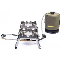 RidgeMonkey Quad Connect Pro Full Kit - Silver - One Size
