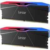 Lexar RGB DDR5 RAM 32GB Kit (2x16GB) 6000MHz CL30, 288-Pin UDIMM Desktop Desktop Speicher/PC Gaming Computerspeicher, Interne Arbeitsspeicher für Intel XMP 3.0/AMD EXPO/CL30-38-38-76/1,4V