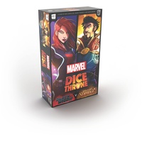 USAopoly The OP Marvel Dice Throne Expansion 2: Black Widow &. Doctor Strange - 2-Hero Box - Compatible with The Dice Throne Ecosystem - Ages 8+ - for 2 Players - English