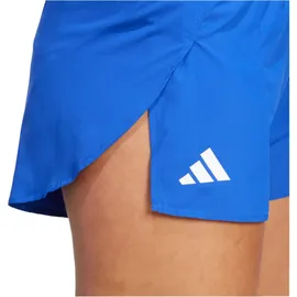 adidas Adizero Essentials Running Split Laufshorts Damen - Team royal Blue XL
