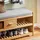 SoBuy Schuhbank FSR75 75 x 45 x 30 cm beige mit 2 Ablagen und Schublade