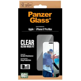 Panzer Glass PanzerGlass Displayschutz iPhone 17 Pro Max | Ultra-Wide Fit m. EasyAligner