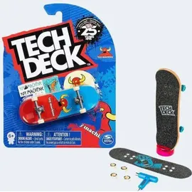 Spin Master Tech Deck Fingerboard - 1 Finger-Skateboard mit original Skateboard-Design - verschiedene Grafiken - coole Fingerboards für echte Skater ab 6 Jahr... - Bunt
