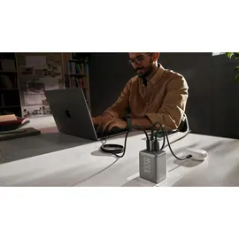 EcoFlow RAPID Pro 100W Charger (No cable) - Silber
