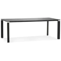 KADIMA DESIGN Schreibtisch Glas | Elegant | 200x100cm |