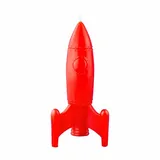 donkey The Rocket Candle 9 x 18,5 x 10 cm rot
