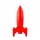 donkey The Rocket Candle 9 x 18,5 x 10 cm rot