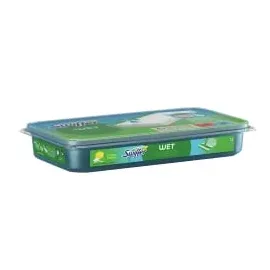 Swiffer WET REFILLS Feuchte Bodentücher Mikrofaser, 12 St.