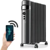 Taurus Alpatec Taurus Agadir Connect 2500 Smarter Ölradiator, Schwarz