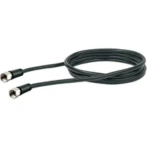 Schwaiger SAT Anschlusskabel KVCHQ15 533 Schwarz 1,5 m