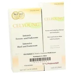 Celyoung Intensiv Fersen Fußcr.+Balsam 2x100ml