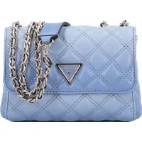 GUESS Giully Mini Bag Schultertasche 18 cm blau