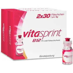 Vitasprint B12 Trinkfläschchen mit Vitamin B12 für mehr Energie