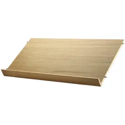 String - Magazin-Ablage, 78 x 30 cm, Eiche